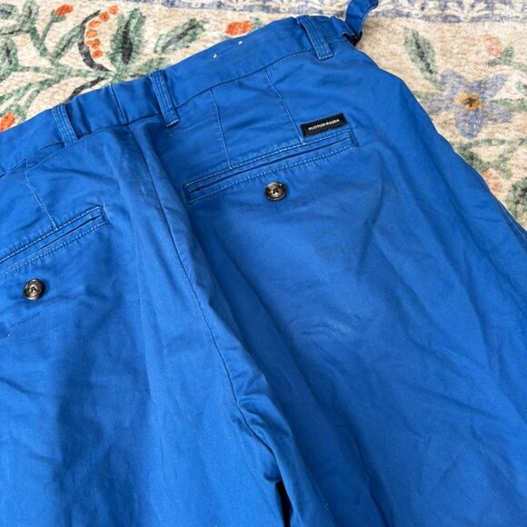 Scotch and soda Blake regular slim-fit pleated chino Royal Cobalt Blue 30 x 32 - Picture 7 of 7